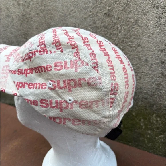 Supreme Radial Camp Cap Natural Mens 5pannel - Picture 3 of 6